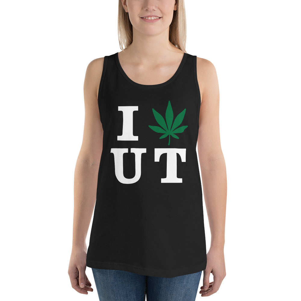 I Leaf UT Utah USA Unisex Tank Top
