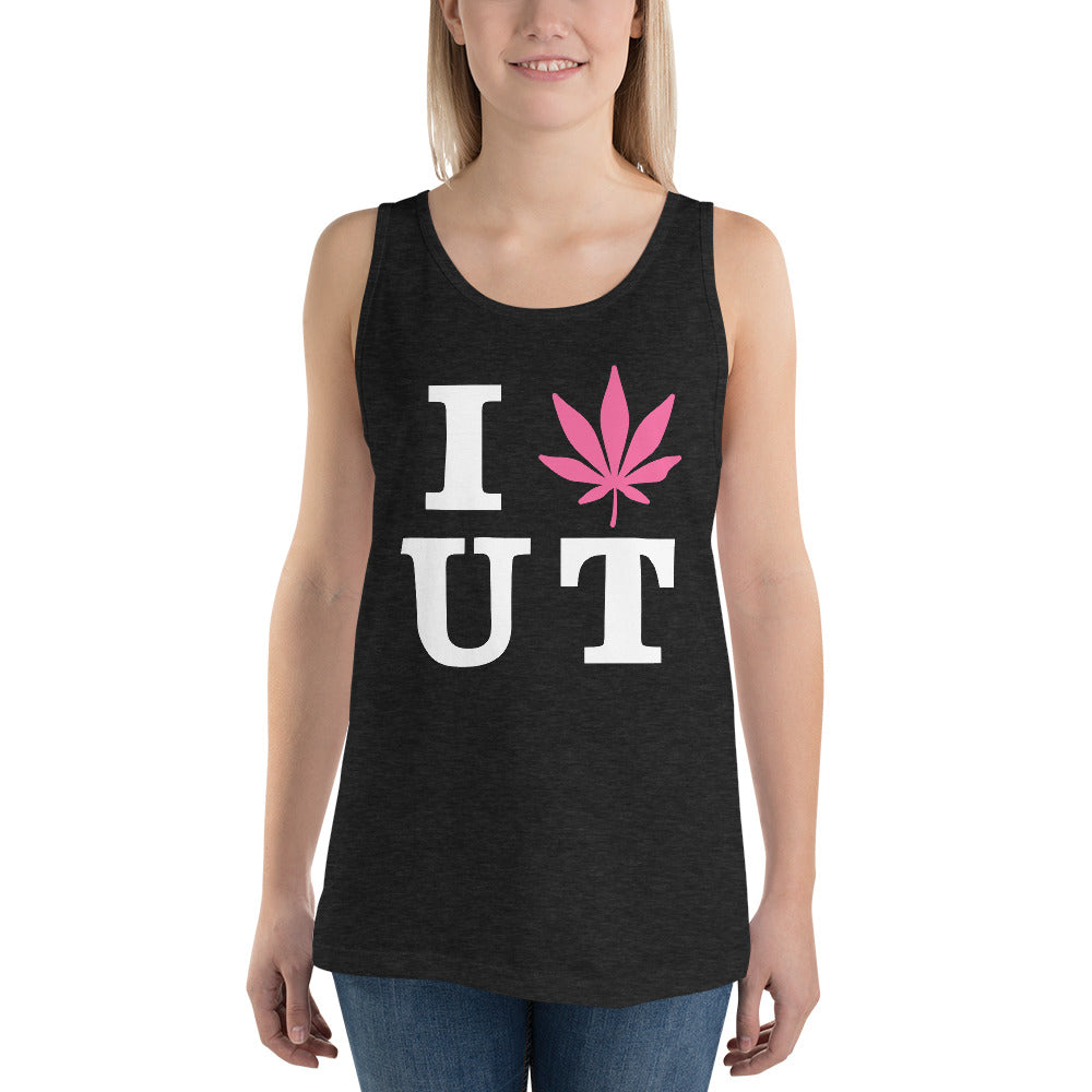 I Leaf UT Utah USA Unisex Tank Top