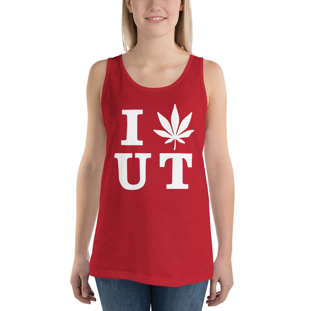 I Leaf UT Utah USA Unisex Tank Top