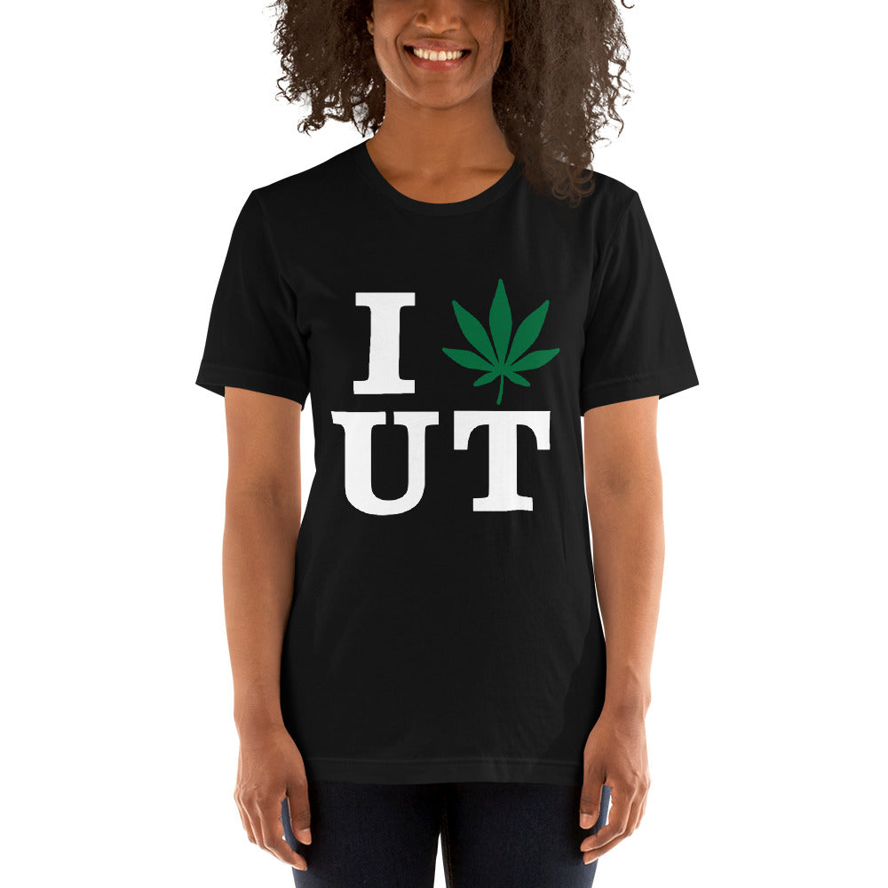 I Leaf UT Utah USA Unisex t-shirt