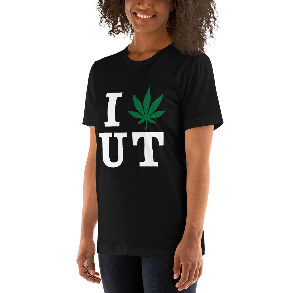 I Leaf UT Utah USA Unisex t-shirt
