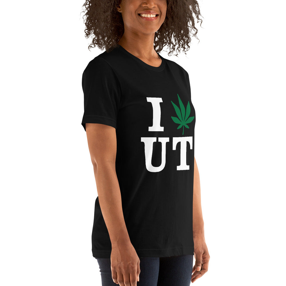 I Leaf UT Utah USA Unisex t-shirt