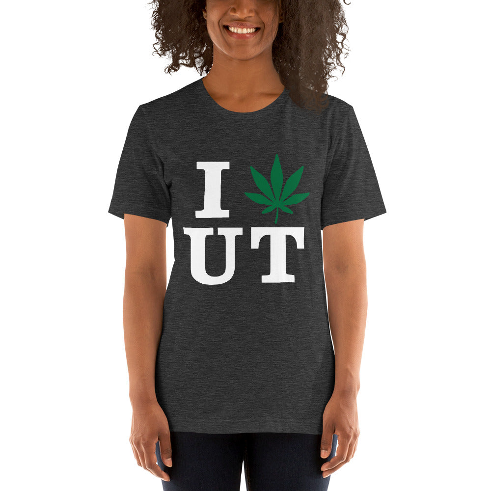 I Leaf UT Utah USA Unisex t-shirt