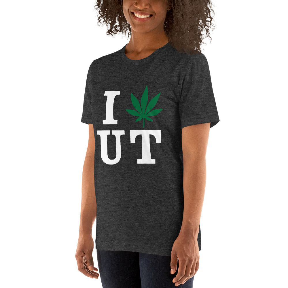 I Leaf UT Utah USA Unisex t-shirt