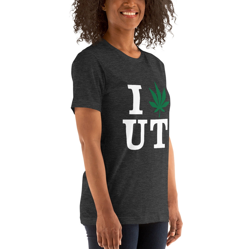 I Leaf UT Utah USA Unisex t-shirt