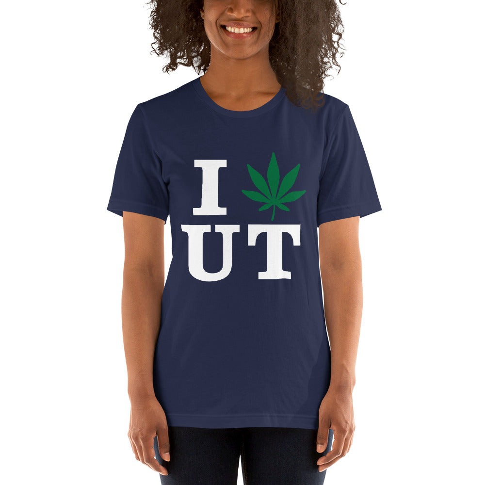 I Leaf UT Utah USA Unisex t-shirt