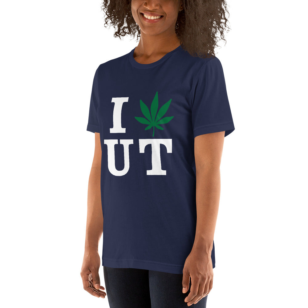 I Leaf UT Utah USA Unisex t-shirt