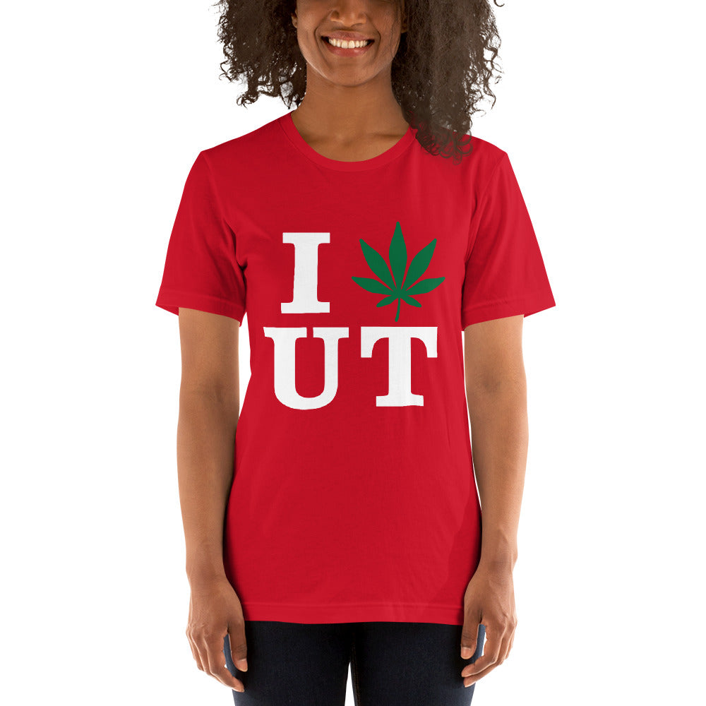 I Leaf UT Utah USA Unisex t-shirt