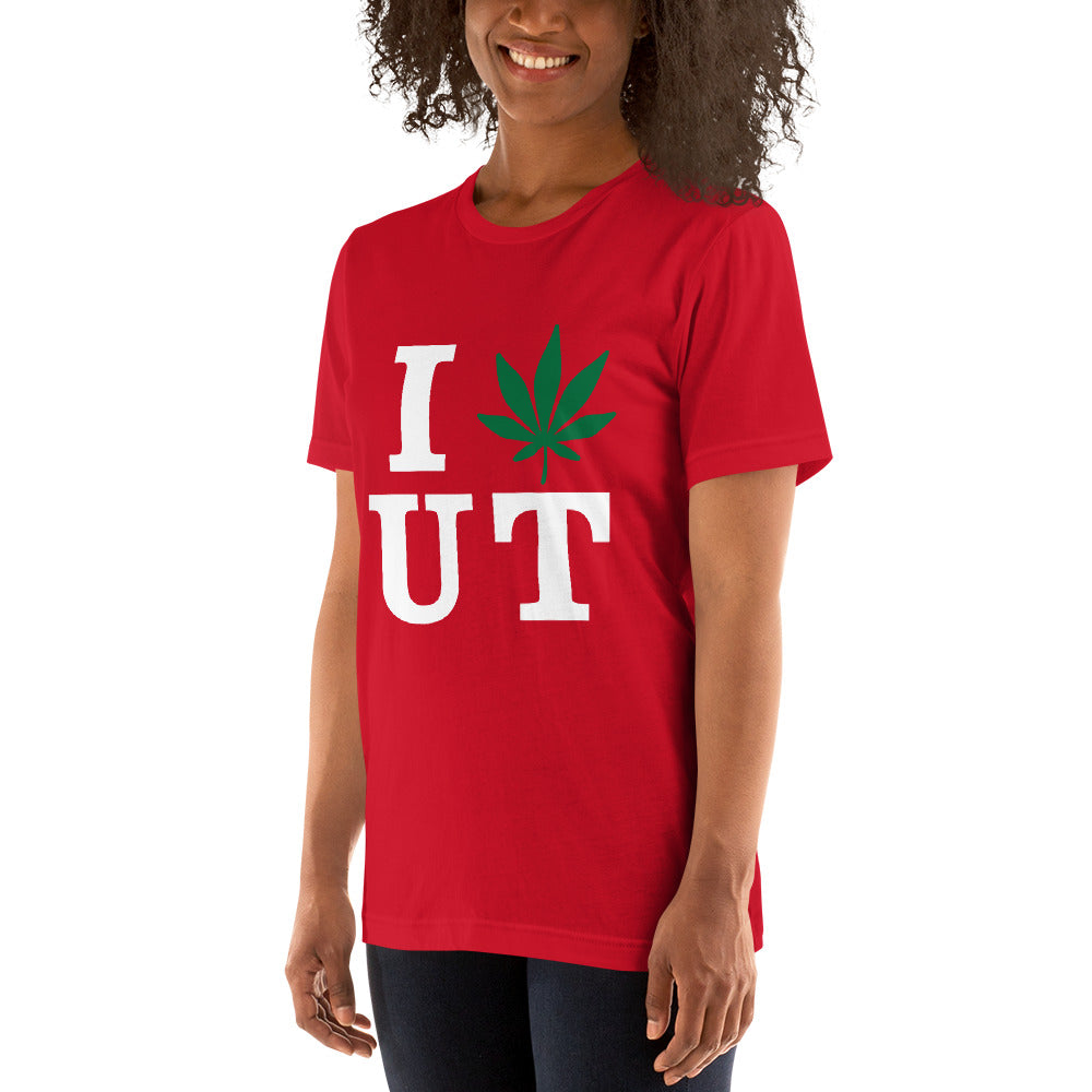 I Leaf UT Utah USA Unisex t-shirt