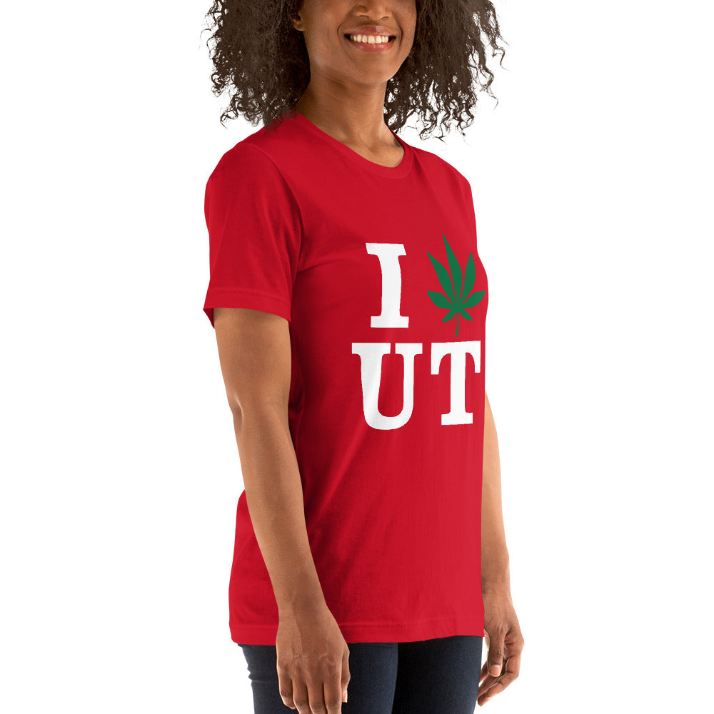 I Leaf UT Utah USA Unisex t-shirt