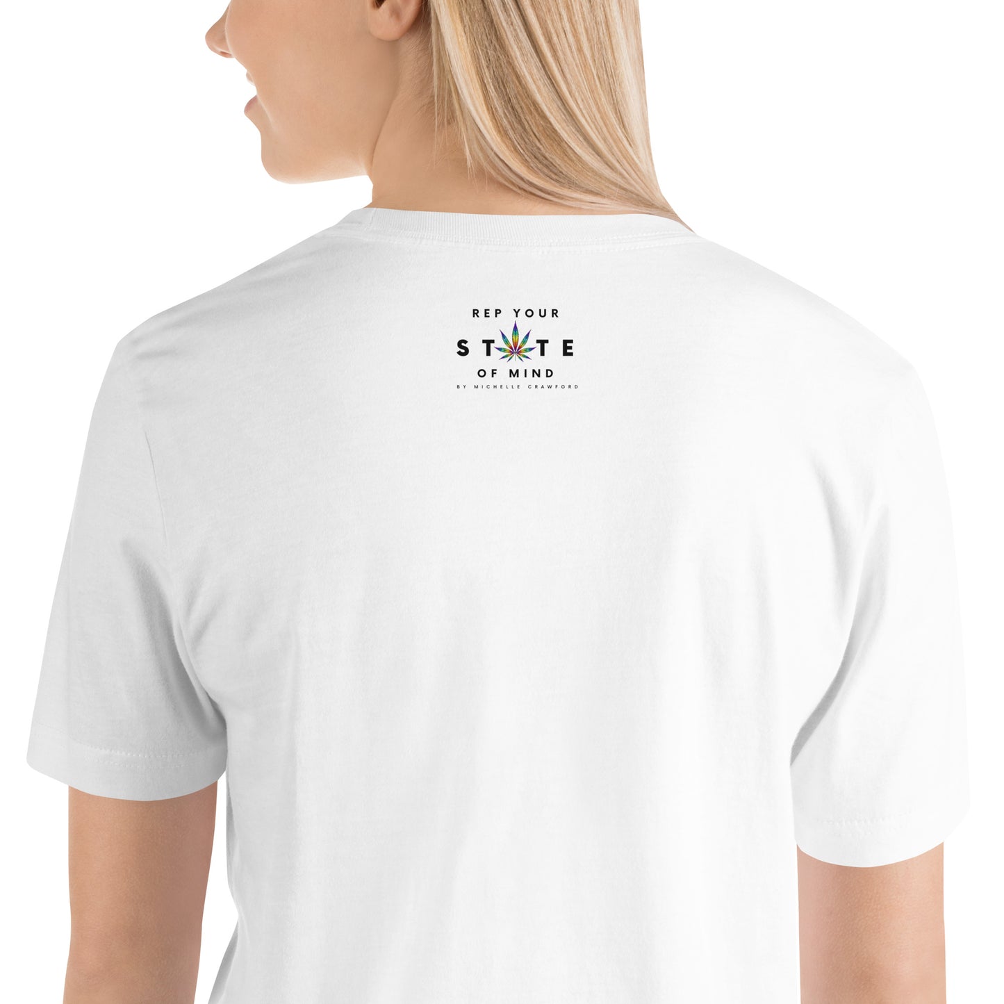 I Leaf AB Alberta Canada Unisex t-shirt Cannabis Marijuana Weed Pot Advocacy