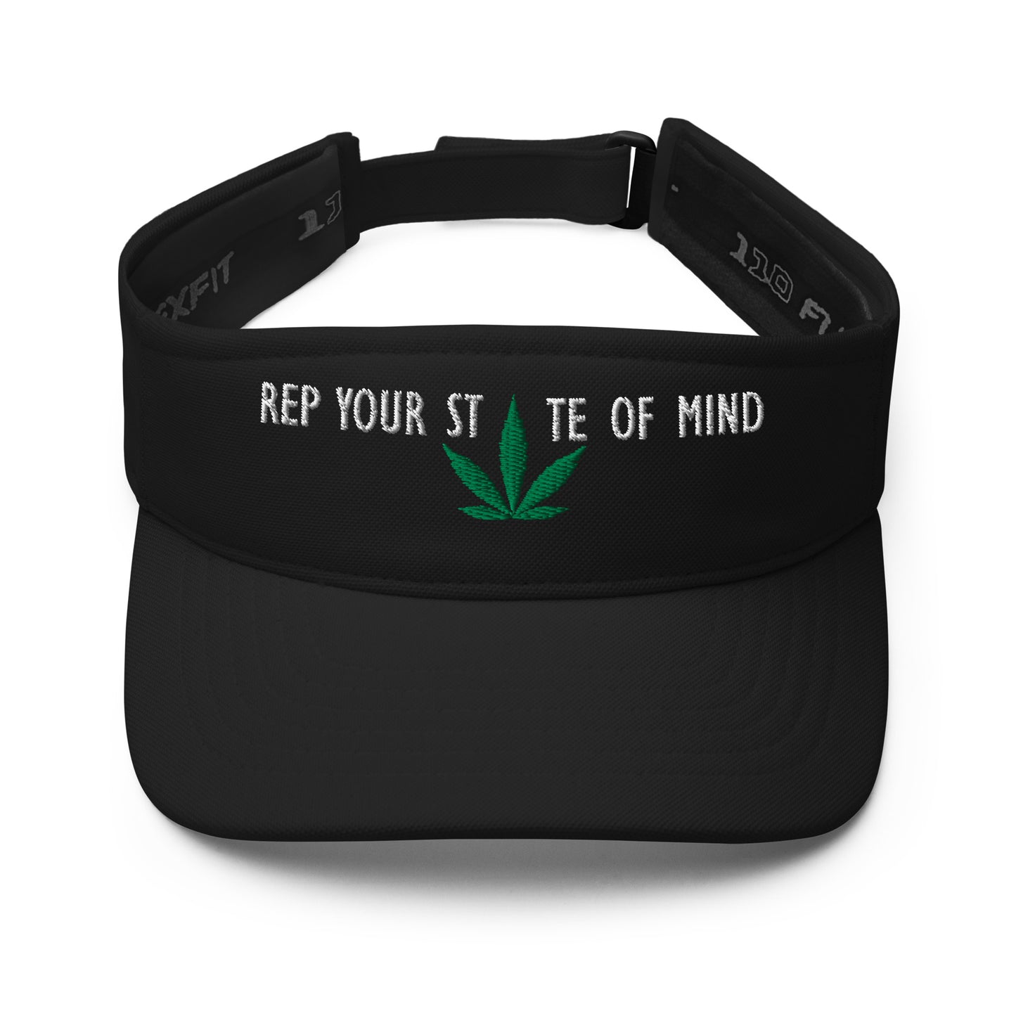 Green Leaf FlexFit Visor