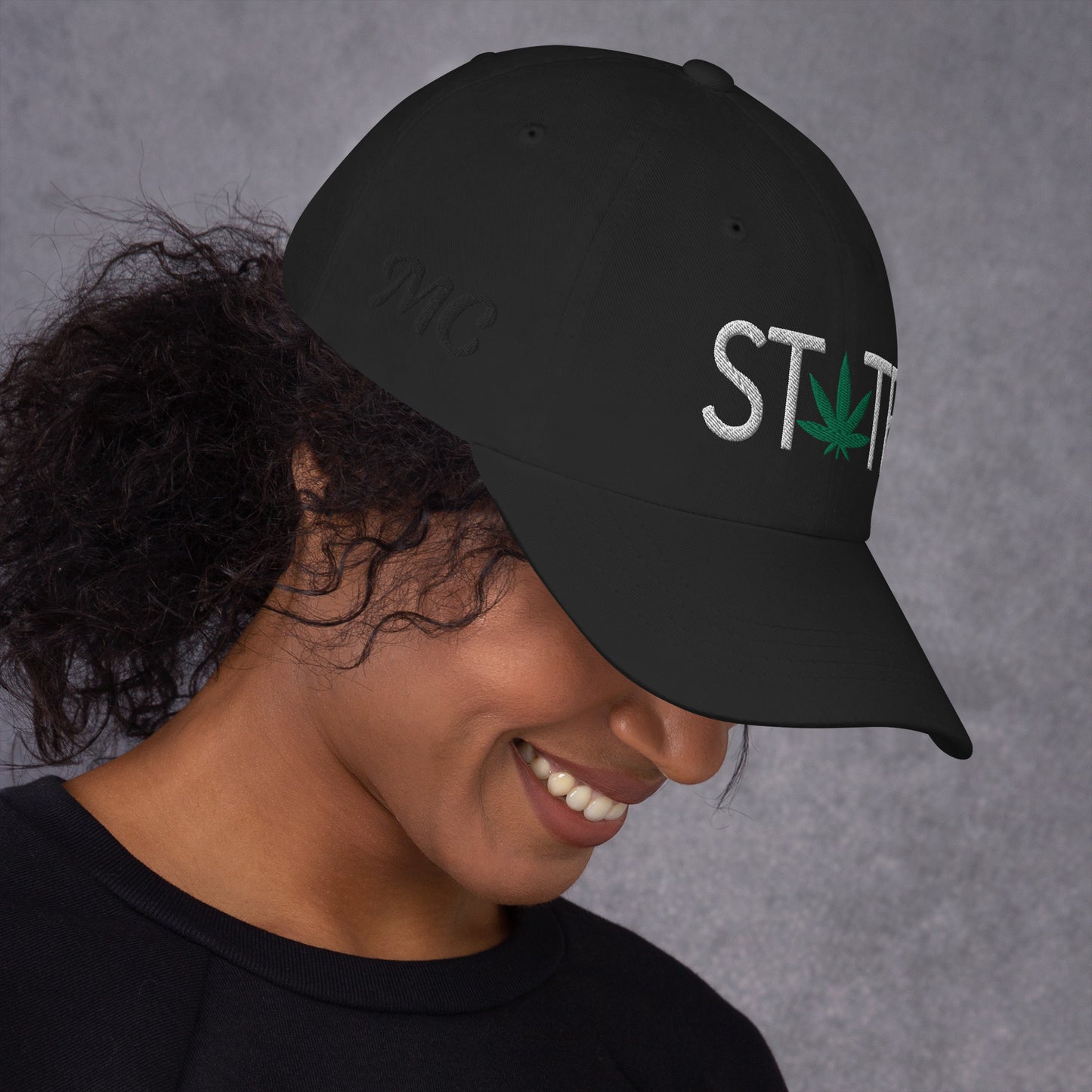 State of Mind Leaf Dad Hat Cannabis Marijuana Pot Weed Advocacy