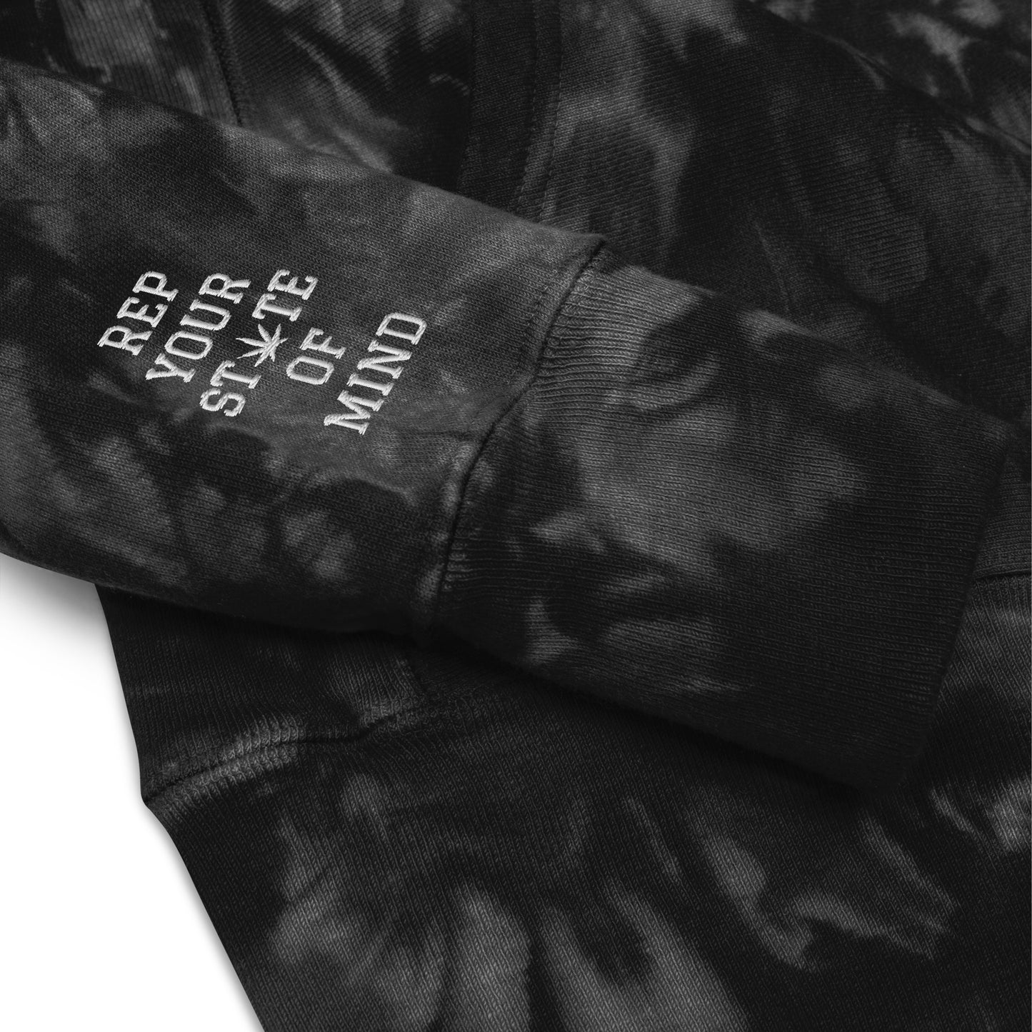 Brooklyn State of Mind Nets Unisex Champion tie-dye hoodie