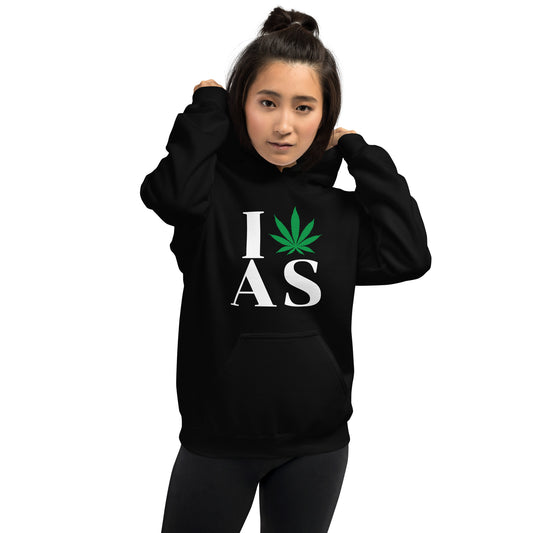 American Samoa I Leaf AS Unisex Hoodie USA Cannabis Marijuana Pot Weed Advocacy