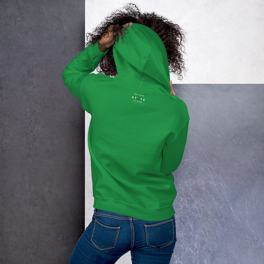 Kentucky I Leaf KY Unisex Hoodie USA Cannabis Marijuana Pot Weed Advocacy