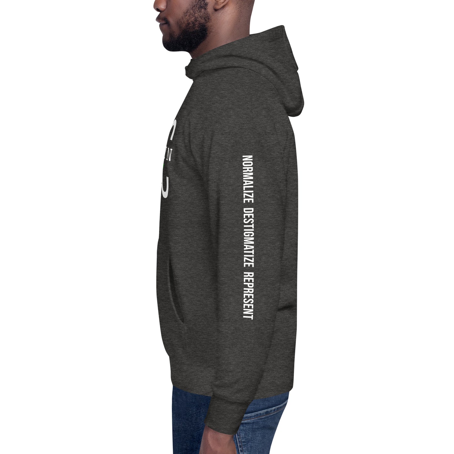 Brooklyn NYC Leaf Print Unisex Hoodie