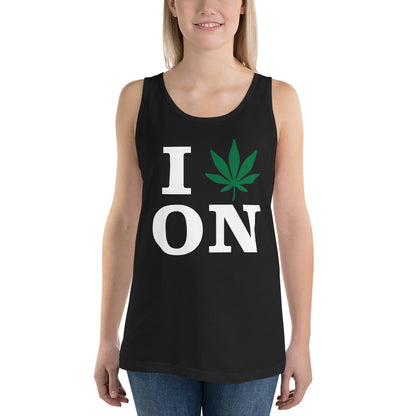 I Leaf ON Ontario Canada Unisex Tank Top