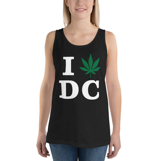 I Leaf DC District of Colombia USA Unisex Tank Top