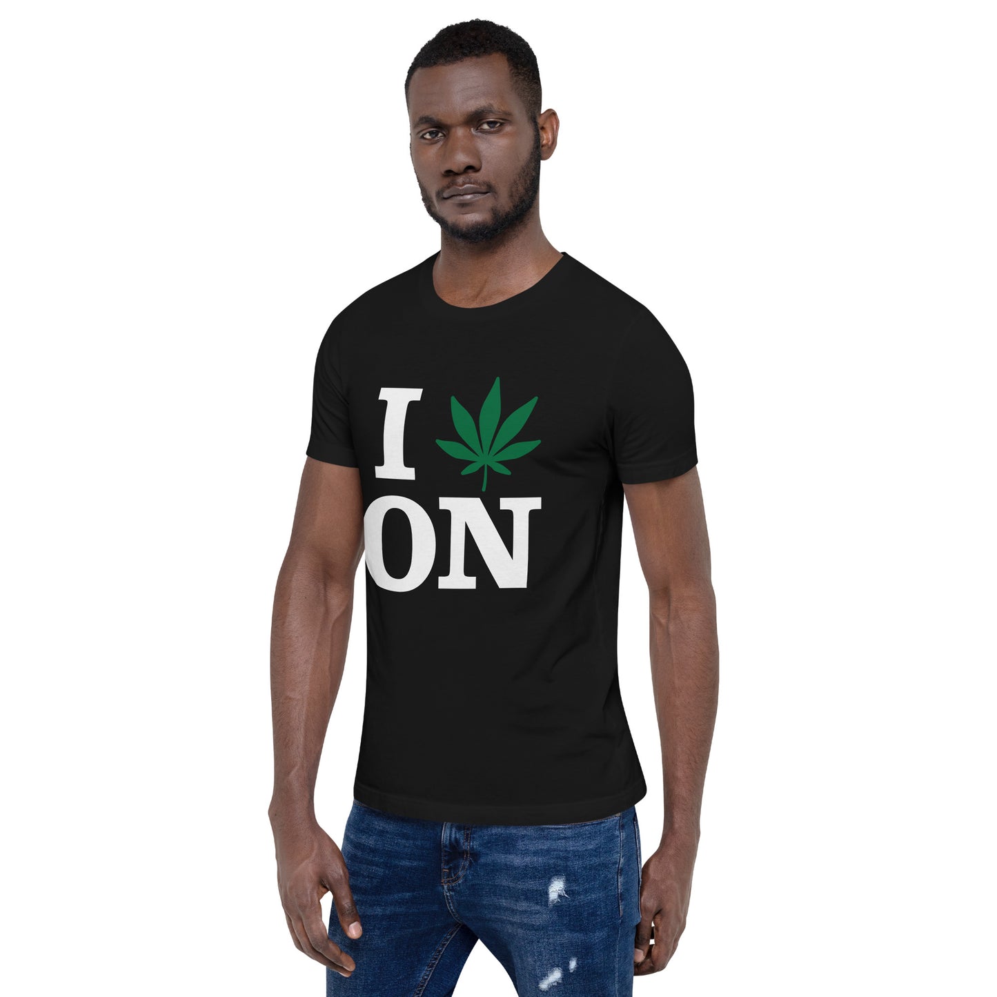 I Leaf ON Ontario Canada Unisex t-shirt