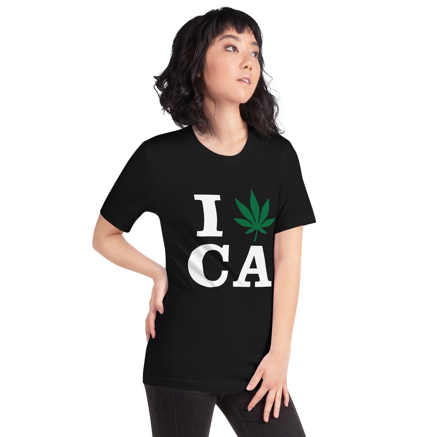 I Leaf CA California USA Unisex t-shirt