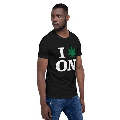 I Leaf ON Ontario Canada Unisex t-shirt