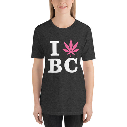 I Leaf BC British Colombia Canada Unisex t-shirt