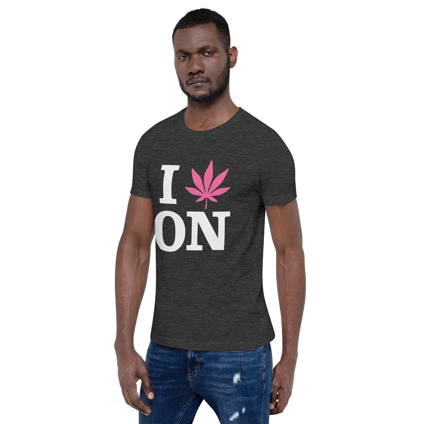 I Leaf ON Ontario Canada Unisex t-shirt