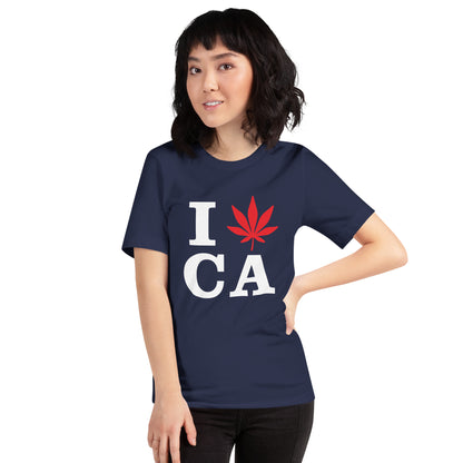 I Leaf CA California USA Unisex t-shirt