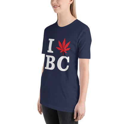 I Leaf BC British Colombia Canada Unisex t-shirt