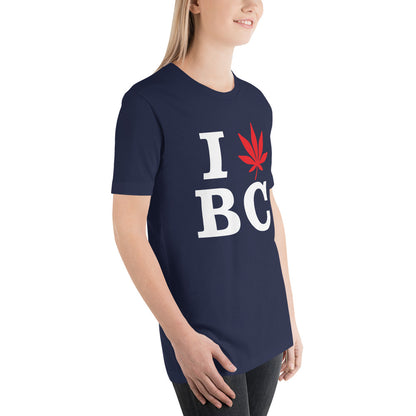 I Leaf BC British Colombia Canada Unisex t-shirt