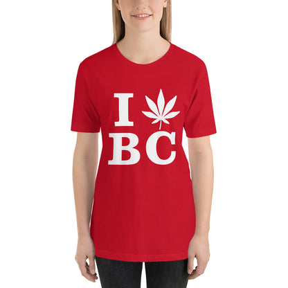 I Leaf BC British Colombia Canada Unisex t-shirt