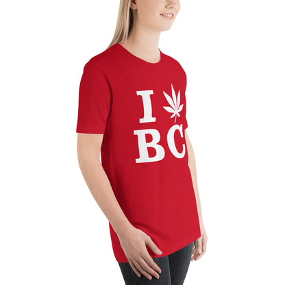 I Leaf BC British Colombia Canada Unisex t-shirt