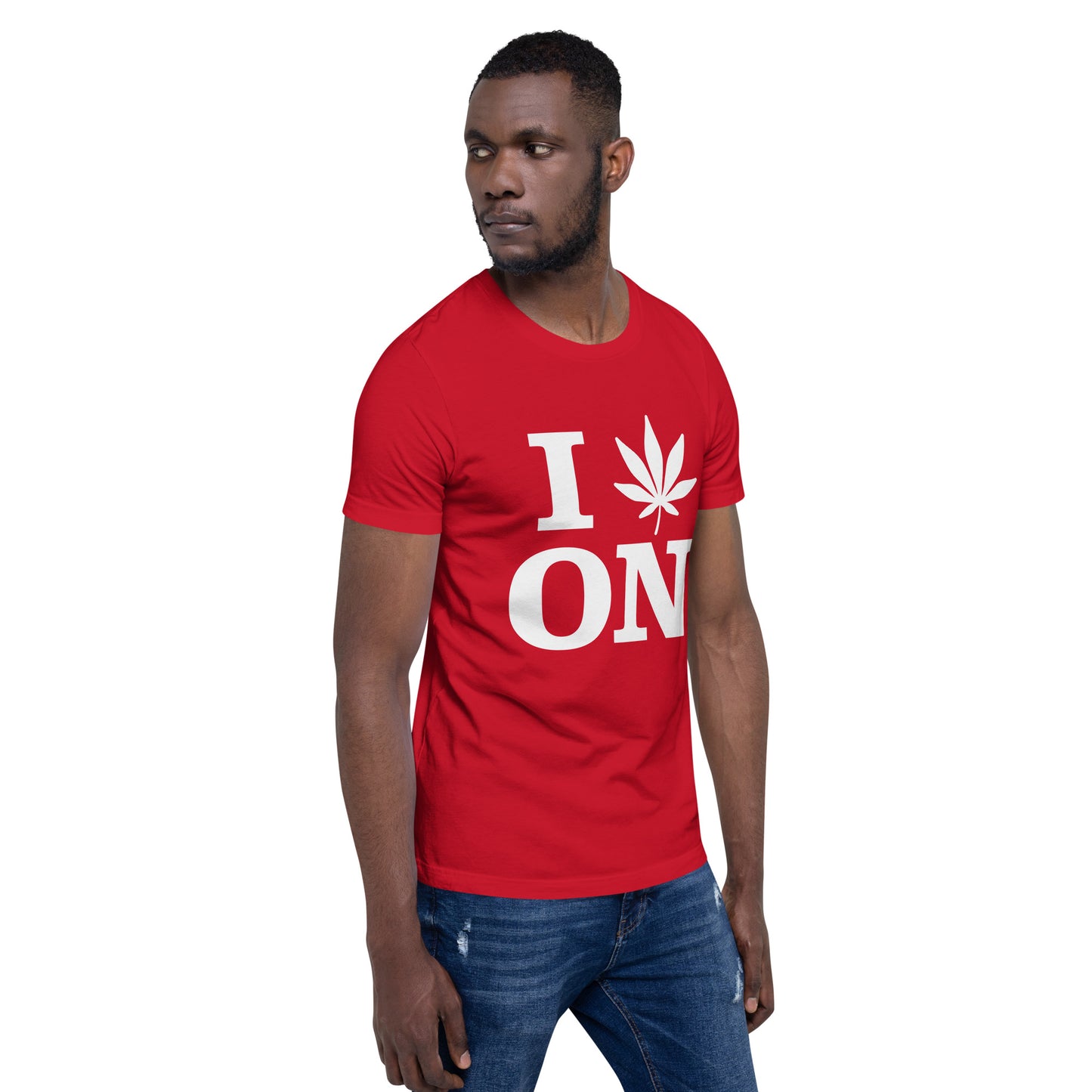 I Leaf ON Ontario Canada Unisex t-shirt