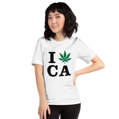 I Leaf CA California USA Unisex t-shirt