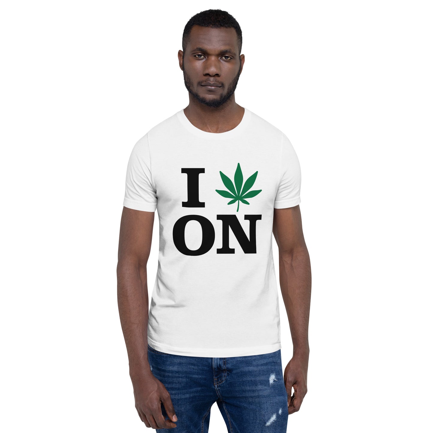 I Leaf ON Ontario Canada Unisex t-shirt