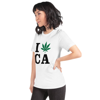 I Leaf CA California USA Unisex t-shirt