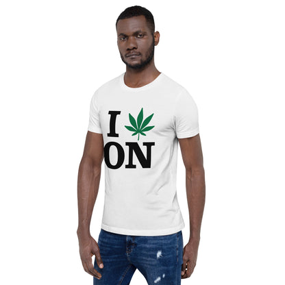 I Leaf ON Ontario Canada Unisex t-shirt