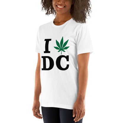 I Leaf DC District of Colombia USA Unisex t-shirt