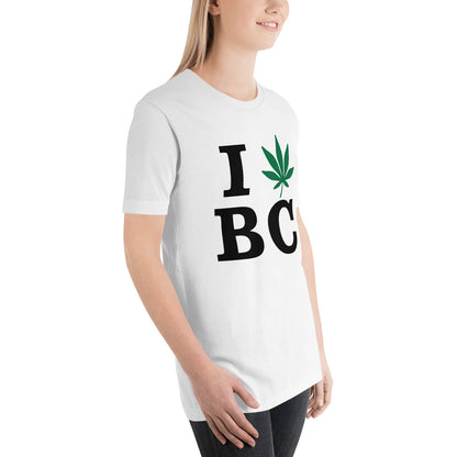 I Leaf BC British Colombia Canada Unisex t-shirt