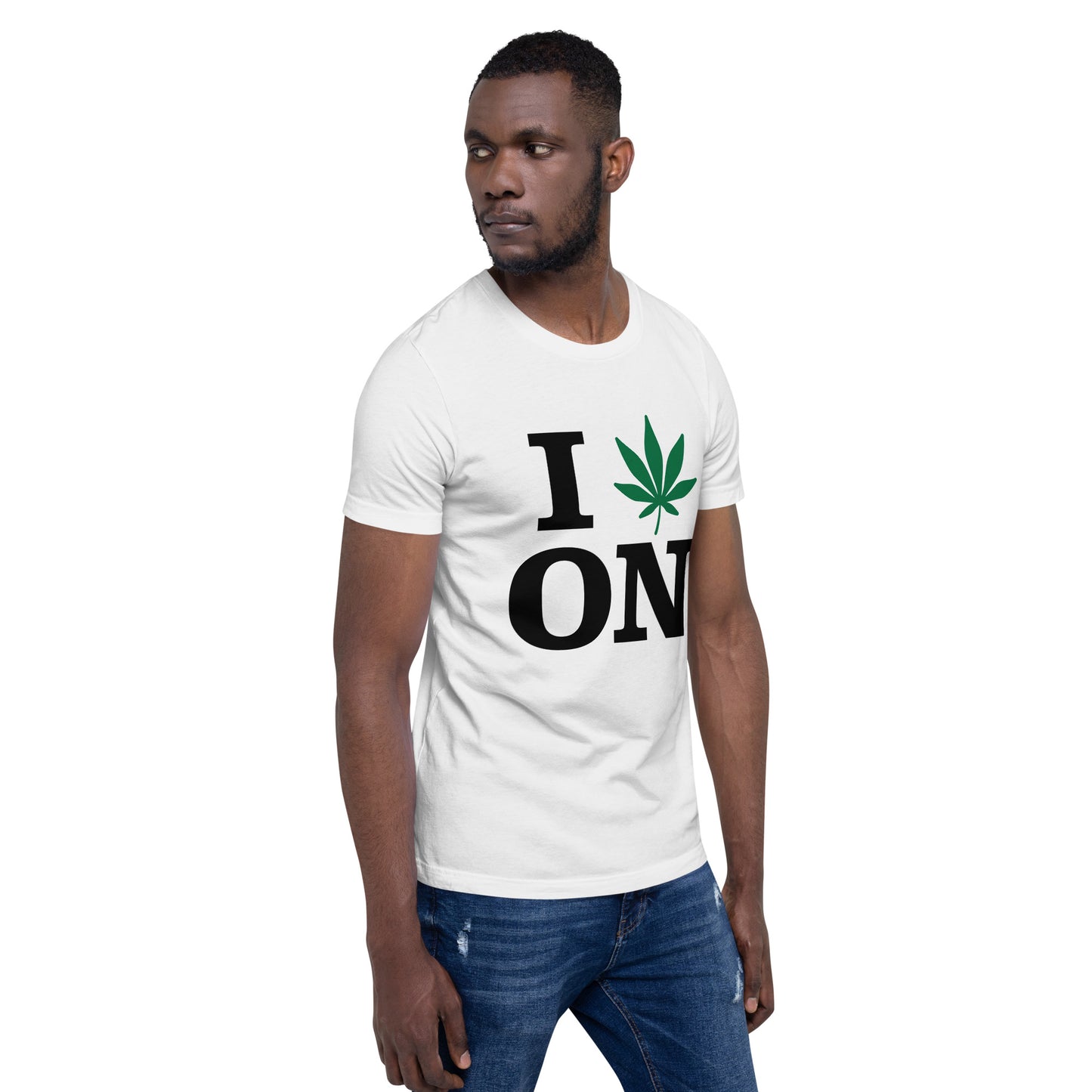 I Leaf ON Ontario Canada Unisex t-shirt