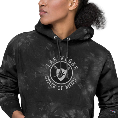 Las Vegas State of Mind Raiders Team Unisex Champion tie-dye hoodie