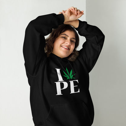 Prince Edward Island I Leaf PE Unisex Hoodie Canada Cannabis Marijuana Pot Weed Advocacy