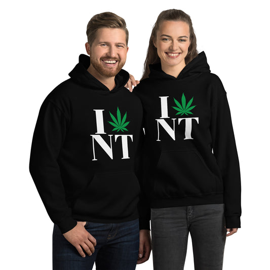Northwest Territories I Leaf NT Unisex Hoodie Canada Cannabis Marijuana Pot Weed Advocacy