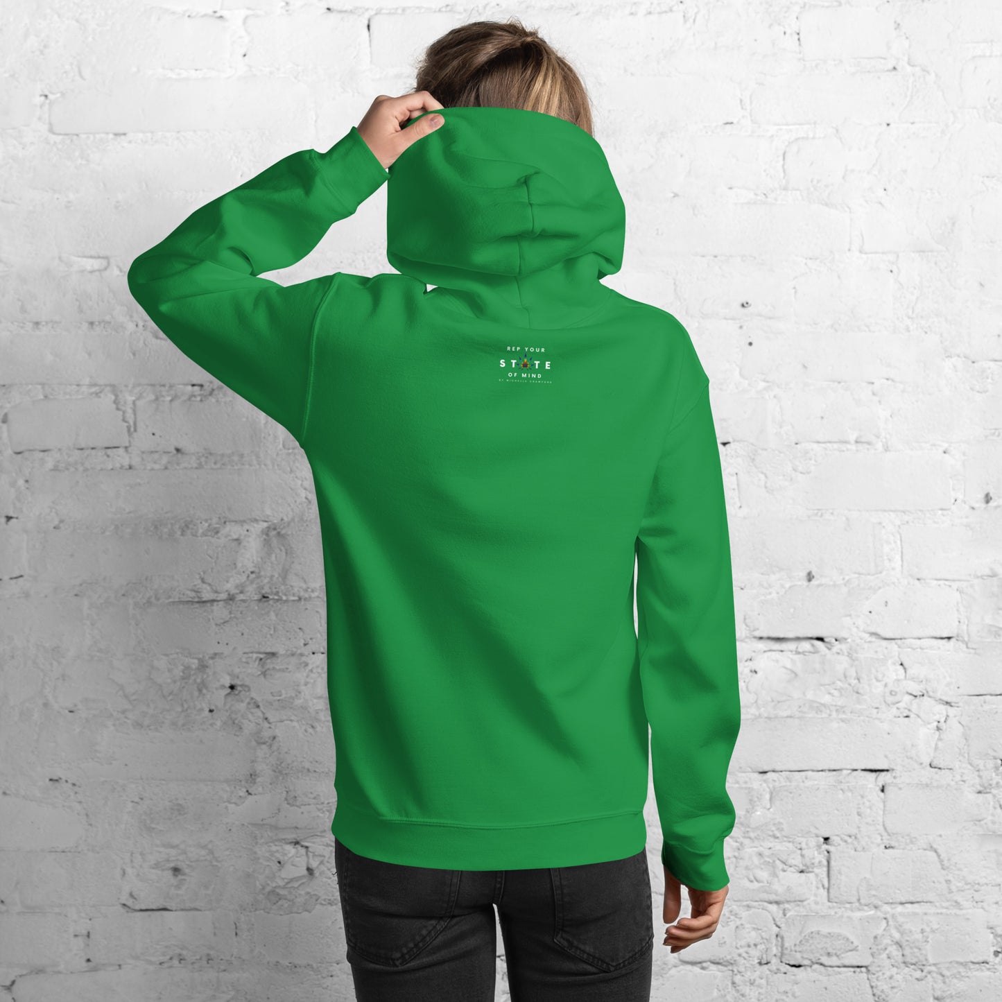 New York I Leaf NY Unisex Hoodie USA Cannabis Marijuana Pot Weed Advocacy