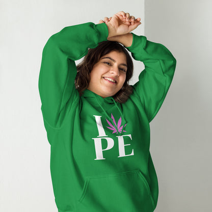 Prince Edward Island I Leaf PE Unisex Hoodie Canada Cannabis Marijuana Pot Weed Advocacy