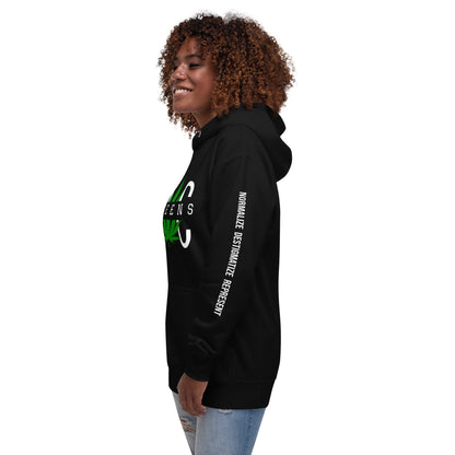 Queens NYC Leaf Print Unisex Hoodie