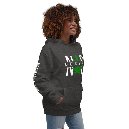 Queens NYC Leaf Print Unisex Hoodie