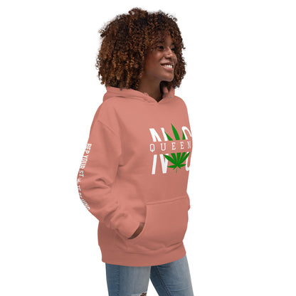 Queens NYC Leaf Print Unisex Hoodie